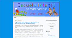 Desktop Screenshot of escuelainfantilmarchamalo.com